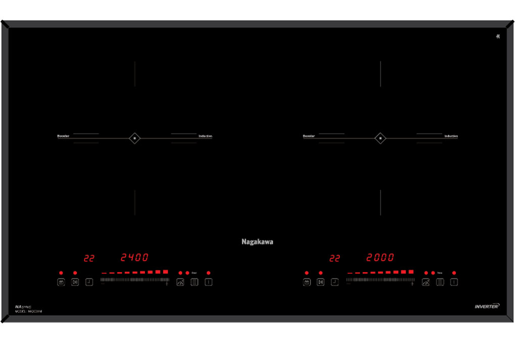 Bếp từ đôi Nagakawa NK2C01M (4400W)