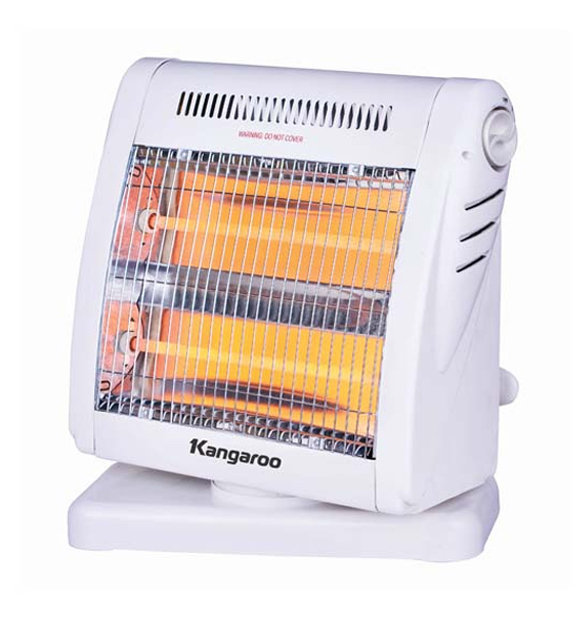 Quạt sưởi Halogen Kangaroo KG1018C (2 bóng- 800W)