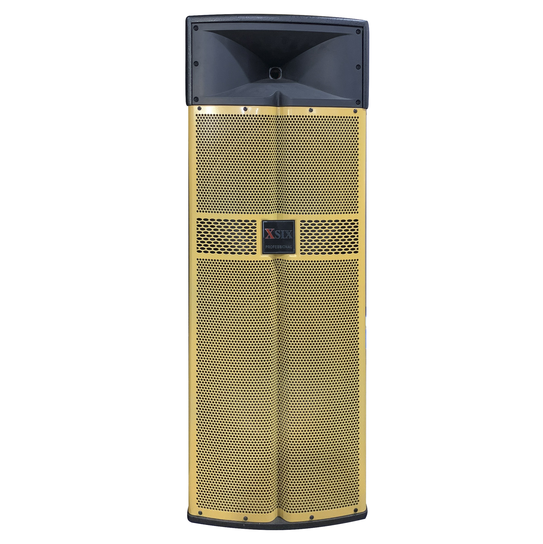 Loa kéo di động XSIX X212 (250W- lưới vàng)