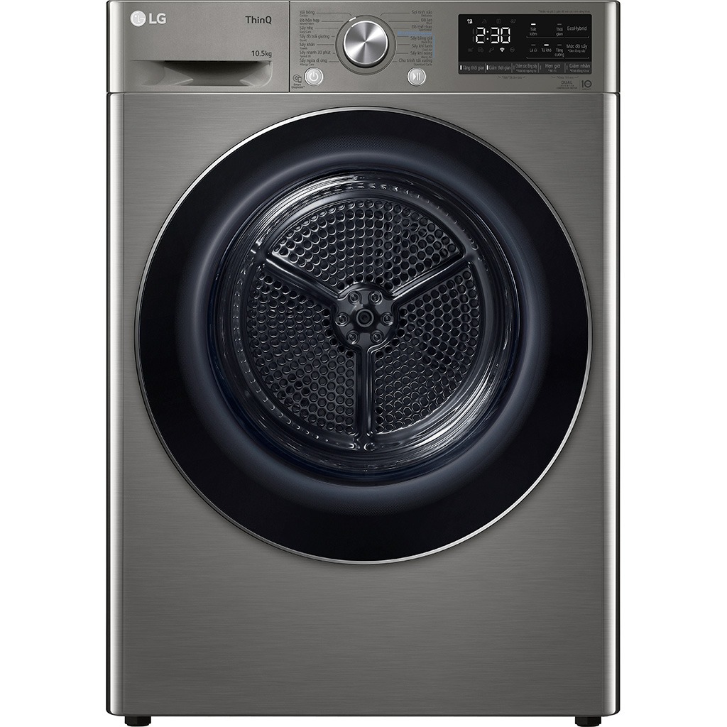 Máy sấy bơm nhiệt LG DVHP50P( cửa ngang -10.5 kg - màu ghi)