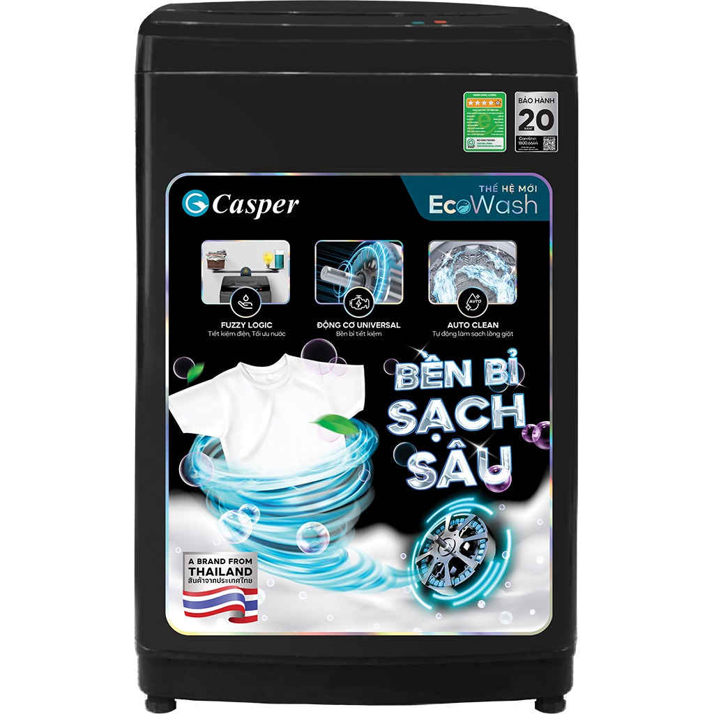 Máy giặt Casper 10 Kg WT-10NB3 (Cửa trên)