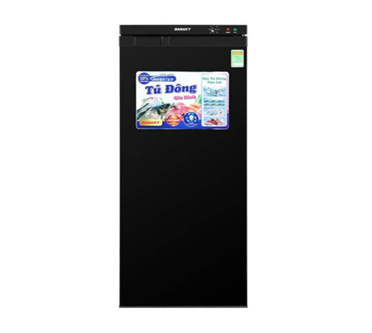 Tủ đông đứng Sanaky 150 lít VH-180VD3 (5 ngăn)