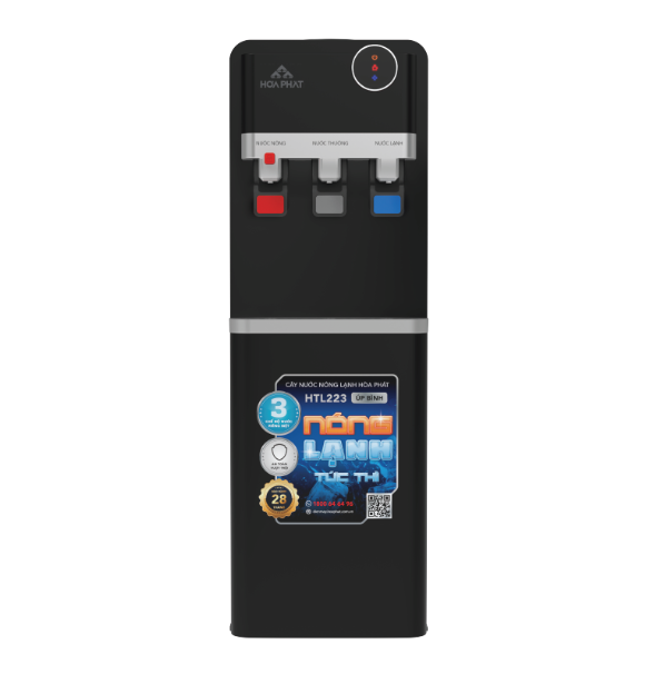 Cây nước nóng lạnh Hòa Phát HTL223 (3 vòi, bình úp)