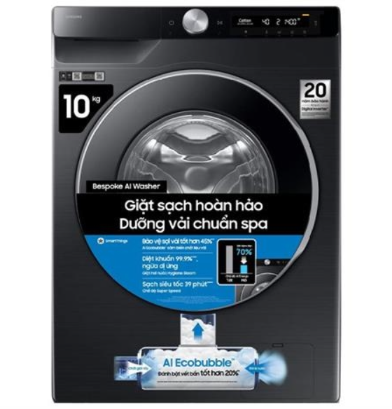 Máy giặt Samsung 10 Kg WW10DG6U34LBSV (Cửa ngang)