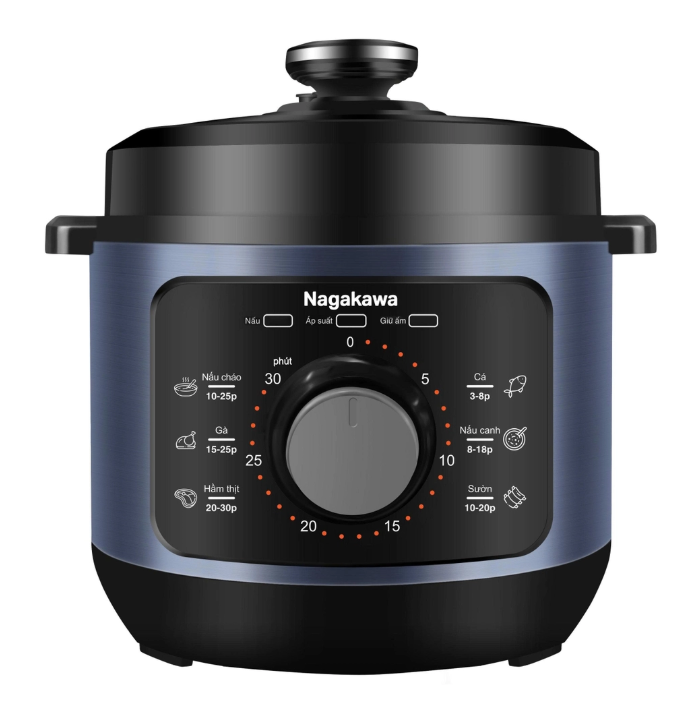 Nồi áp suất điện Nagakawa NEP5226 (5.0L)