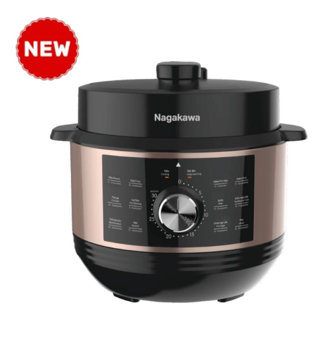 Nồi áp suất điện 5L Nagakawa NEP5266