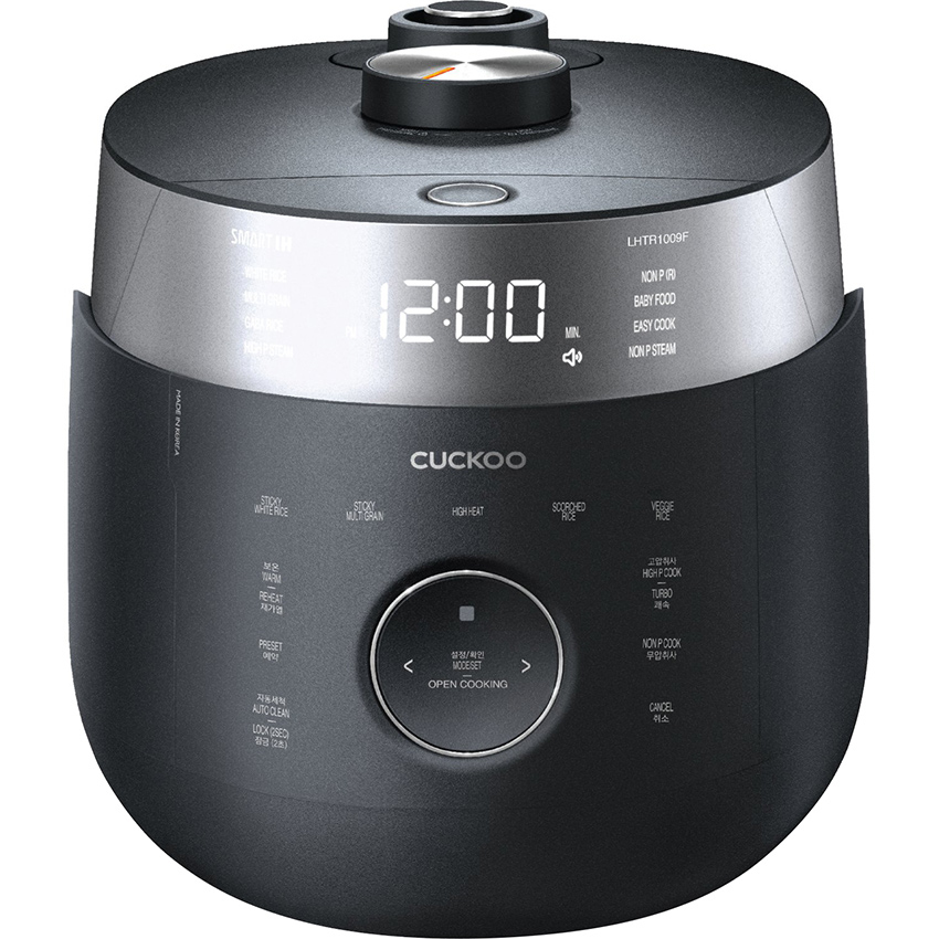 Nồi cơm điện cao tần Cuckoo 1.8 lít CRP-LHTR1009F (màu đen xám)