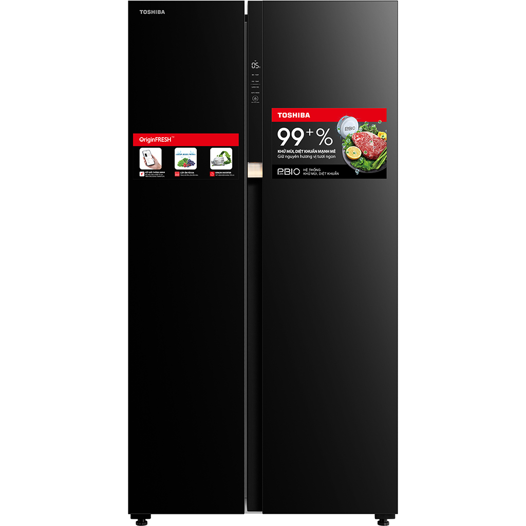 Tủ lạnh Toshiba 596 lít GR-RS780WI-PGV(22)-XK (Side by side)