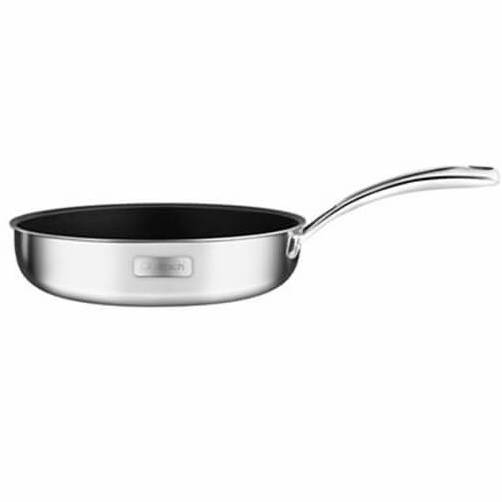 Chảo Inox cao cấp 2 lớp đáy liền Tri- Max 2353740 (Phi 28)