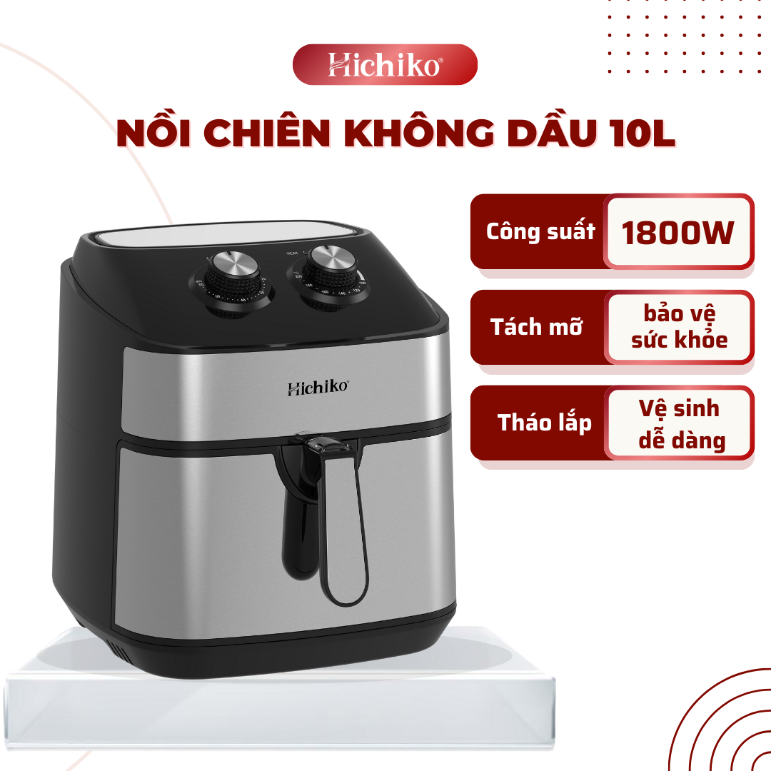 Nồi chiên không dầu Hichiko HC-977(1800W -10L)