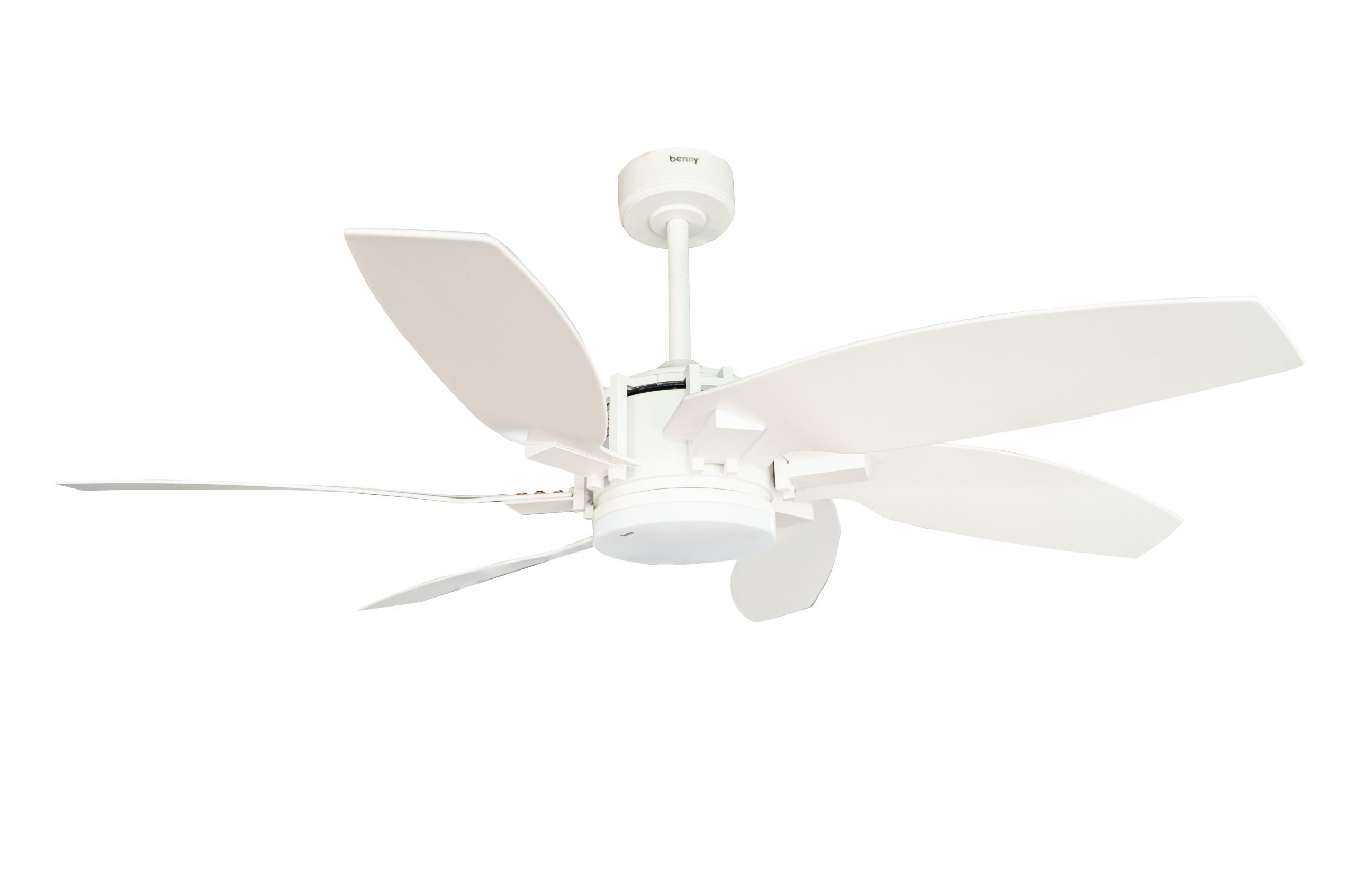 Quạt trần đèn Benny Milano BF-C52B6 (6 cánh-có khiển-Trắng)