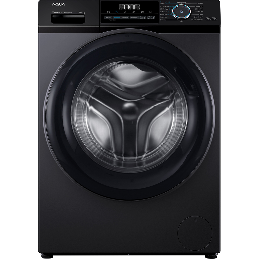 Máy giặt Aqua 9.5 kg AQD-A952J.BK (cửa ngang)