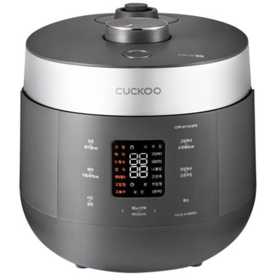 Nồi cơm điện cao tần Cuckoo 1.8 lít CRP-ST1010FG (màu ghi xám)