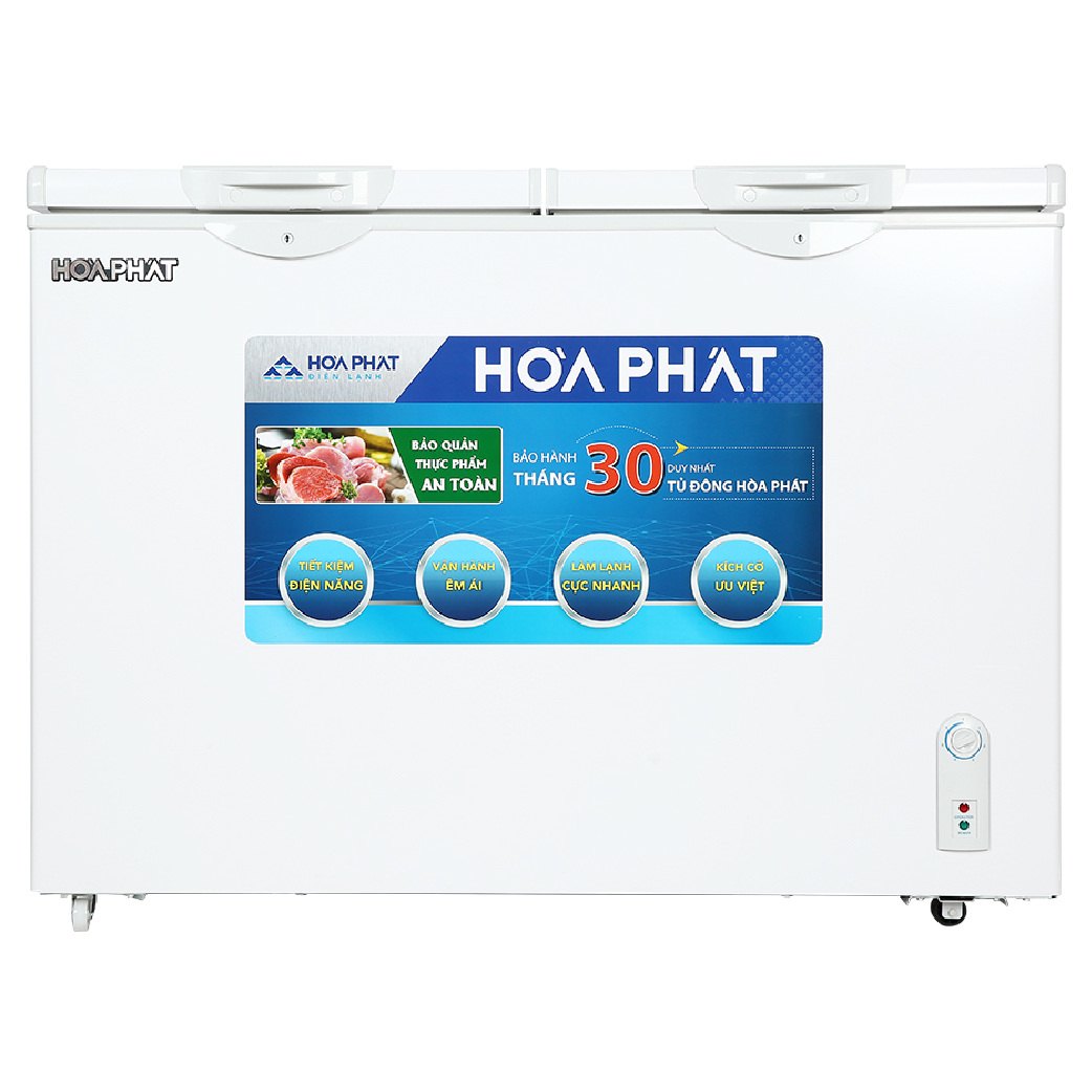 Tủ đông Hòa Phát 241 lít HCF606S2N2 (2 ngăn, 2 cánh)