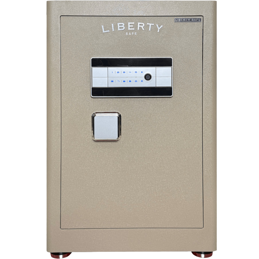 Két sắt Liberty LB79S (vân tay điện tử, kết nối điện thoại, màu vàng)