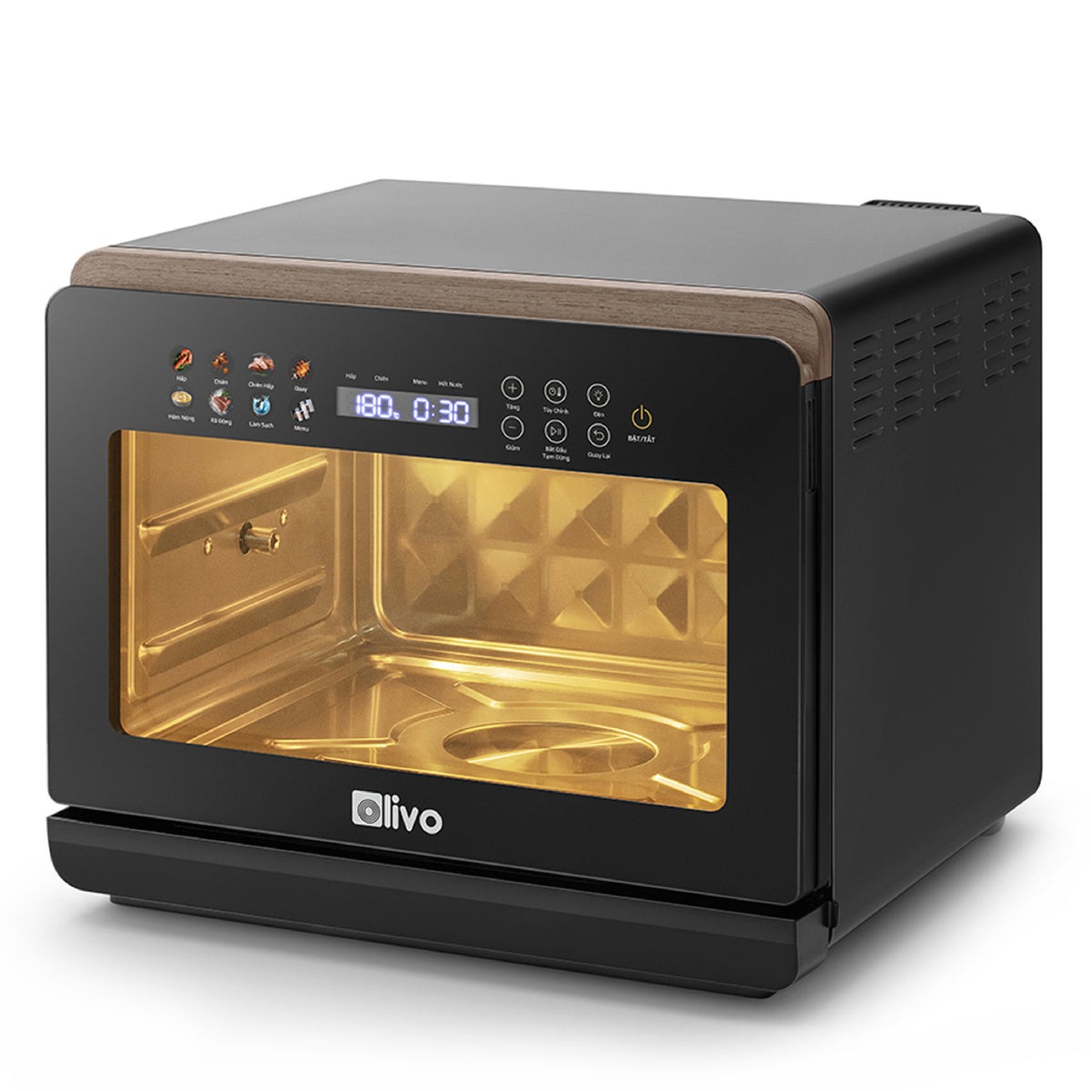 Nồi chiên hấp Olivo Steamfly Xtra (20 lít)