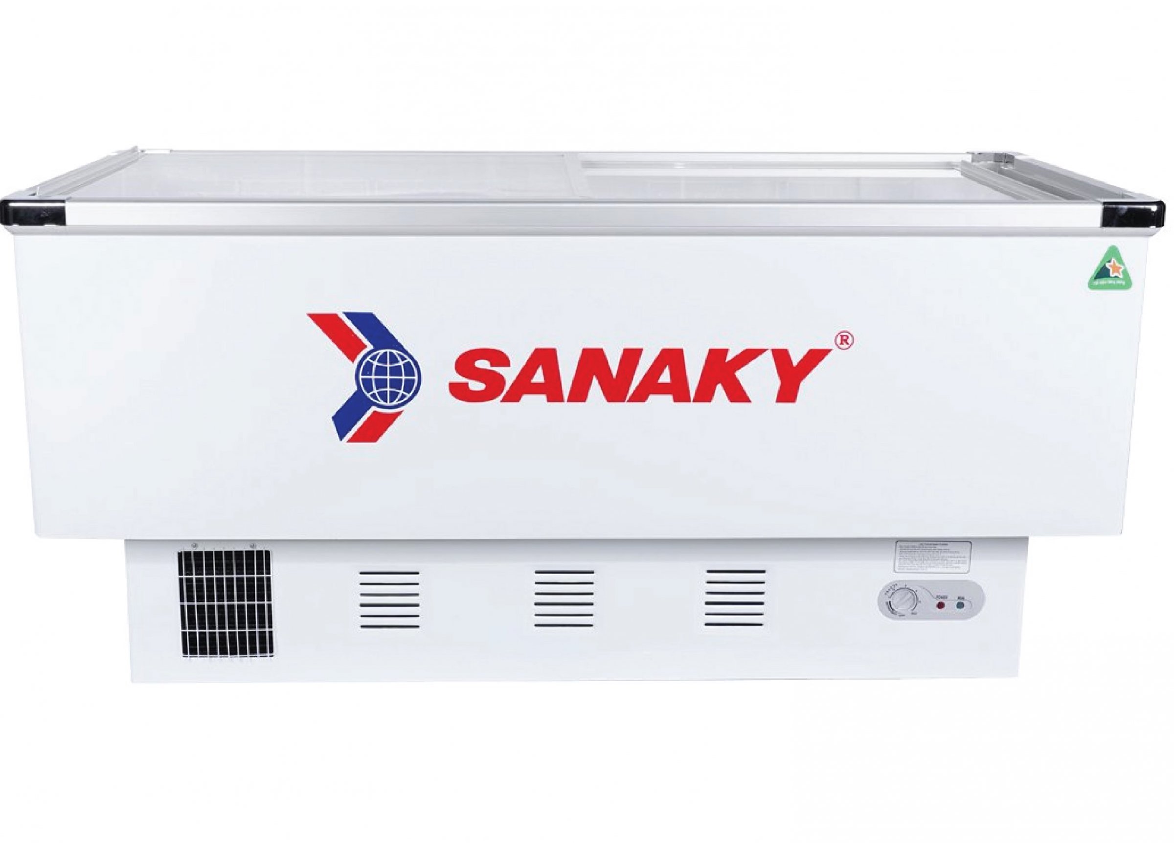 Tủ đông Sanaky 516 lít VH-999K (1 ngăn, 2 cánh kính lùa)