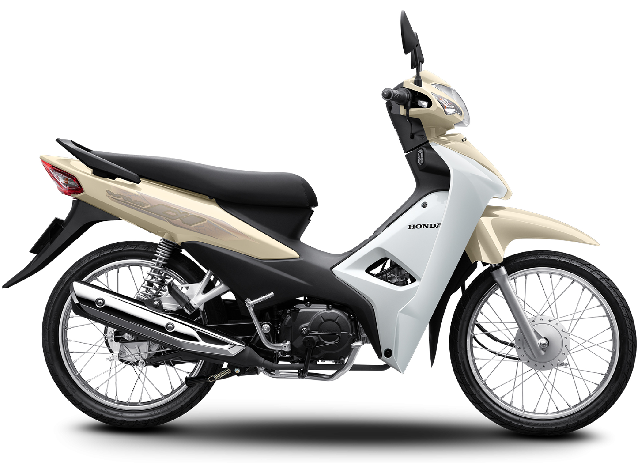 Xe máy Honda Wave 110 Classic (Vàng Trắng)