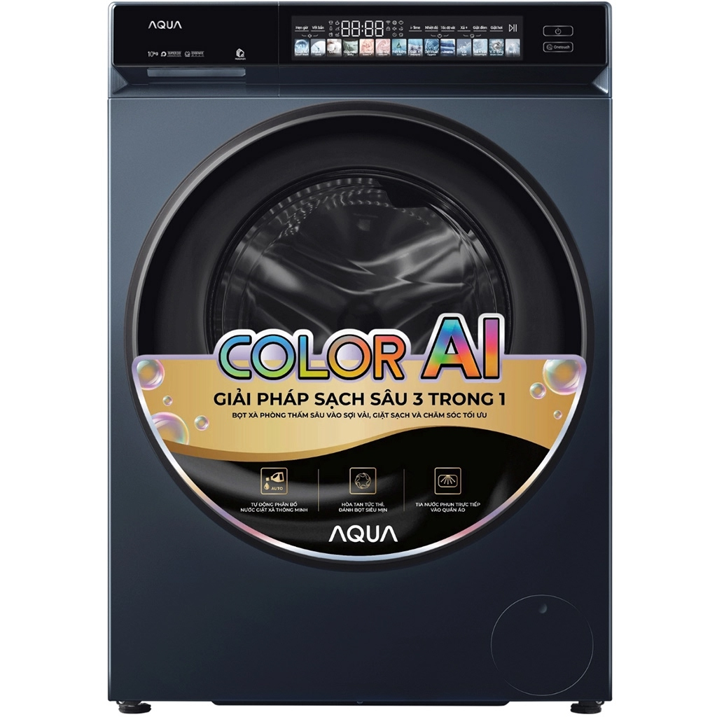 Máy giặt Aqua 10 kg AW10-B4377U1L(GN) (Cửa ngang)