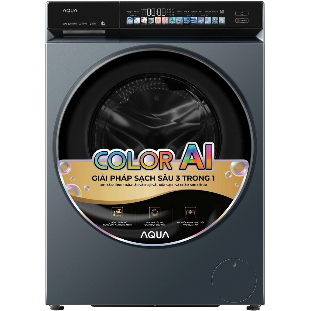 Máy giặt Aqua 10 kg AW10-BD4377U1L(GN) (Cửa ngang)