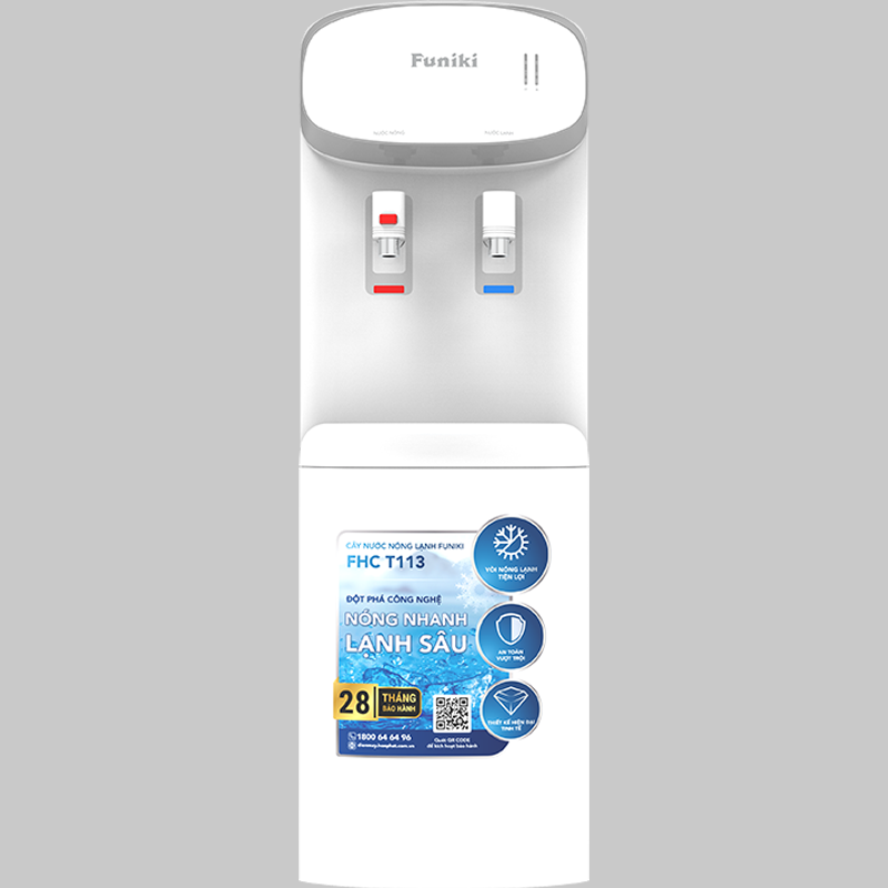 Cây nước nóng lạnh Funiki FHC T113 (nắp hở, bình úp)