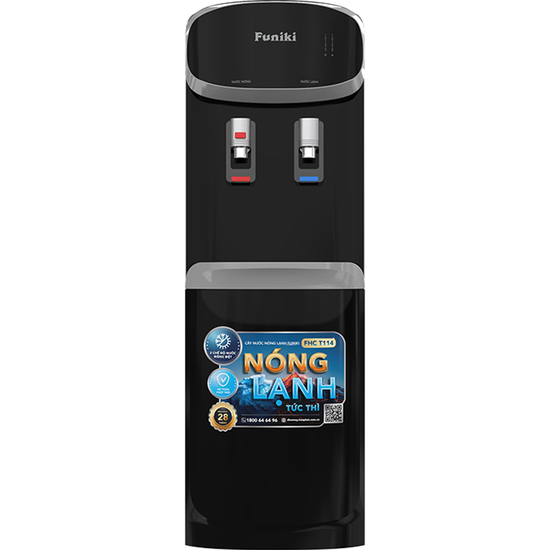Cây nước nóng lạnh Funiki FHC T114 (nắp hở, bình úp)