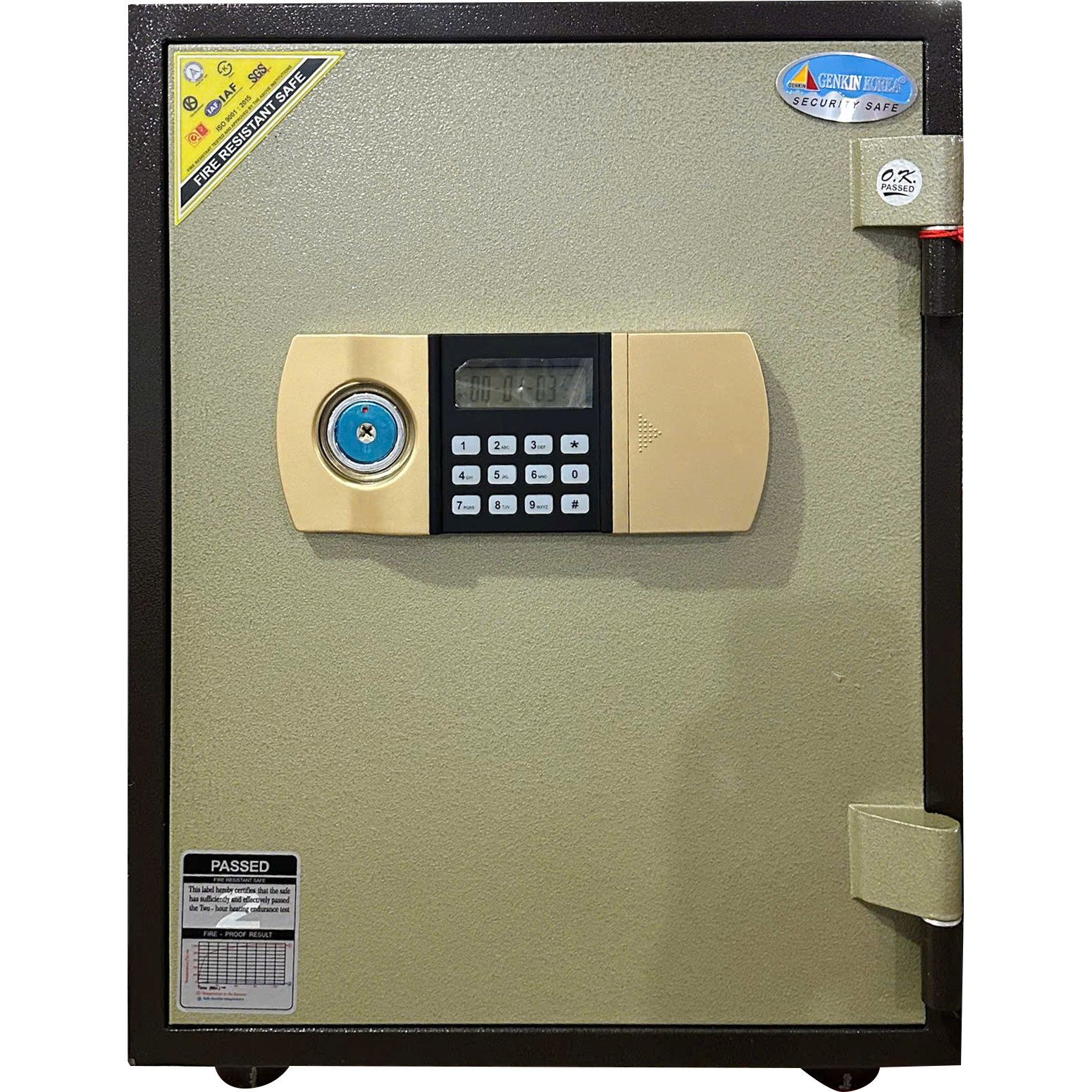 Két bình dương KCC55 khóa điện tử