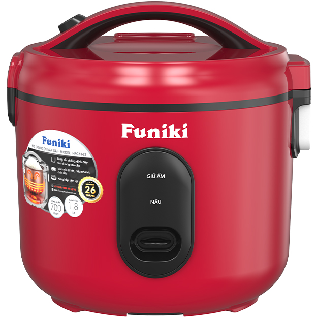 Nồi cơm điện Funiki 1.8 lít HRC6162