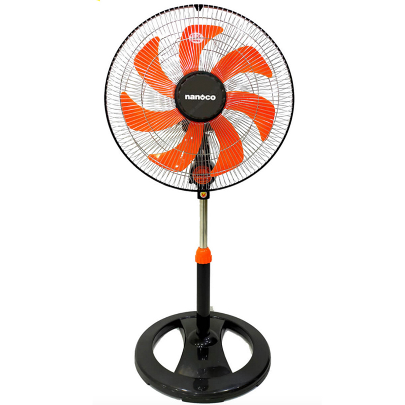 Quạt lửng Nanoco NLF1622 (đen cam)