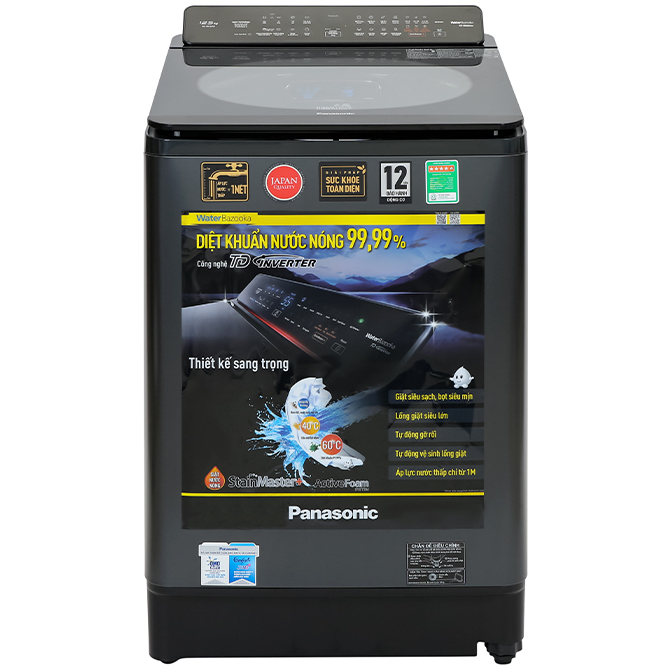 Máy giặt Panasonic 12.5 Kg NA-FD125V1BV