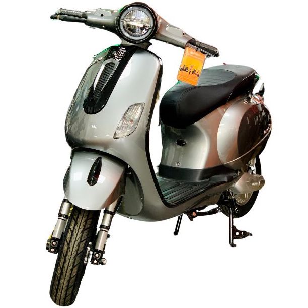 Xe điện Kazuki Vespa LX150 (Xám tinh vân - Ánh hồng)