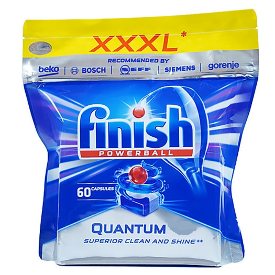 Viên rửa bát Finish quantum (60 viên)