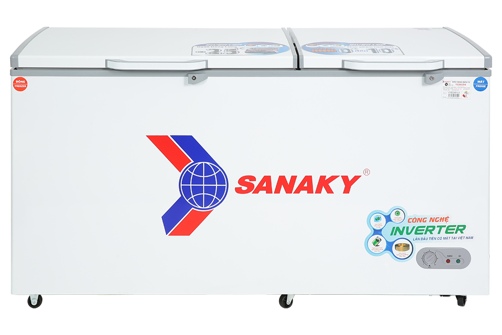 Tủ đông Sanaky 485 lít VH-6699W3 (2 ngăn, 2 cánh)