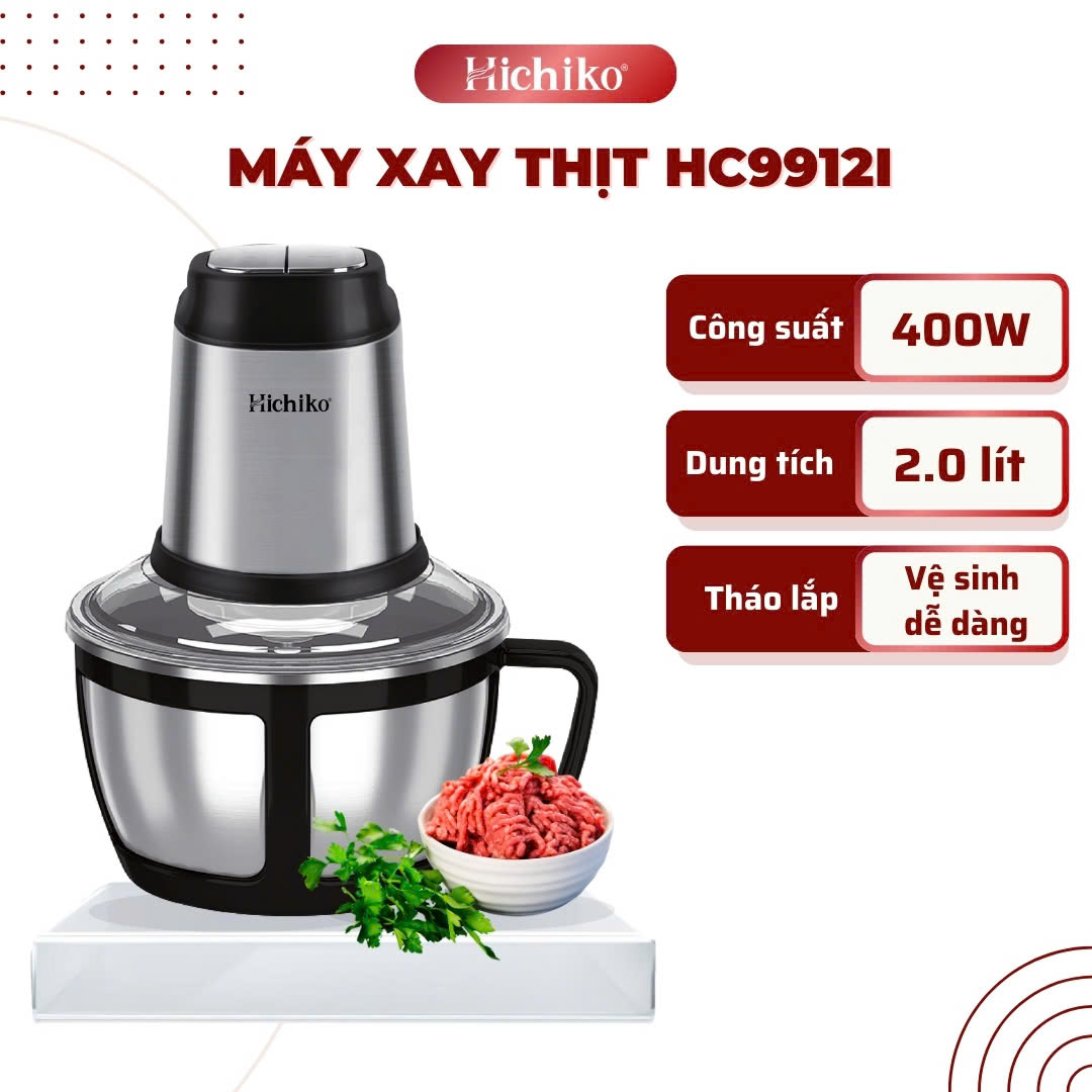 Máy xay thịt Hichiko HC-9912 (2L-400W)