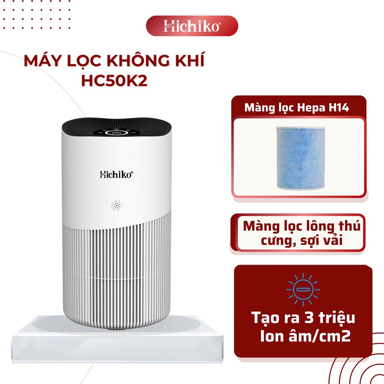 Máy lọc không khí Hichiko HC50K2
