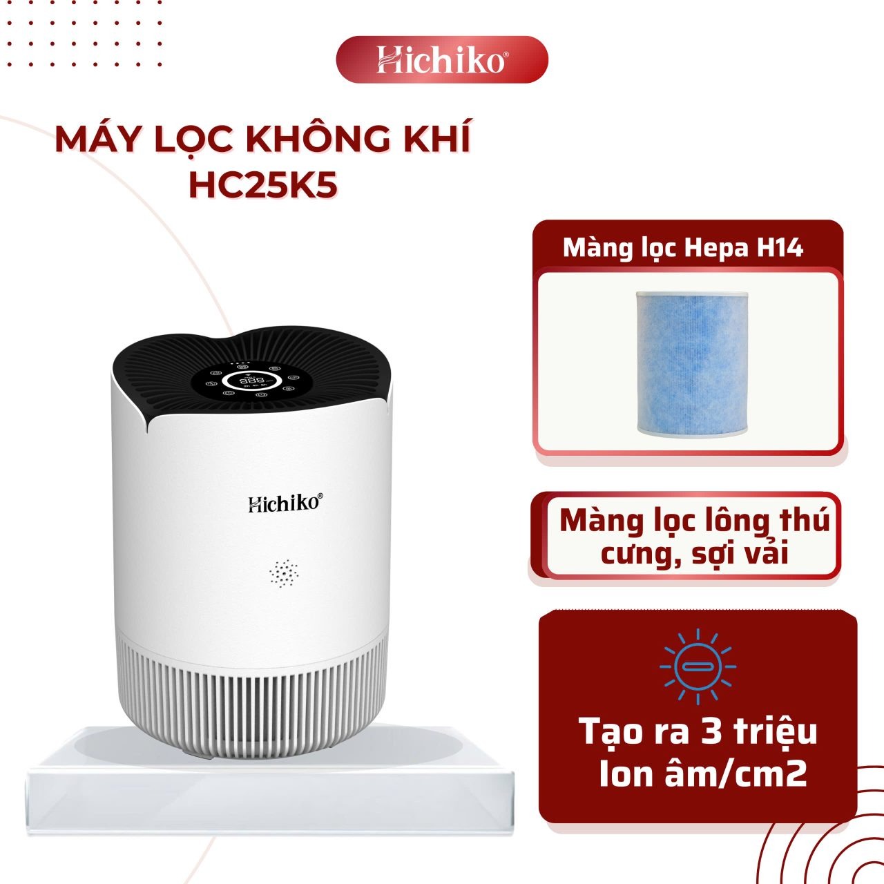 Máy lọc không khí Hichiko HC25K5