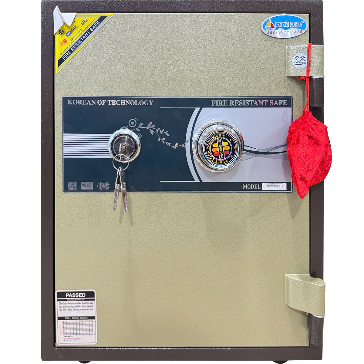 Két sắt Bình Dương KCC55 (khóa thường)